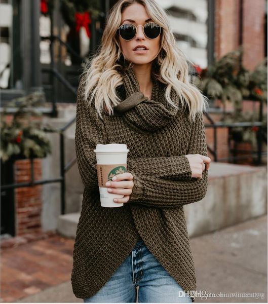 wholesale- 2019 autumn winter women knitwear sweater shawls big wraps bat sleeve cardigan choker shawl collar sweater poncho cape coat, White;black
wholesale- 2019 autumn winter women knitwear sweater shawls big wraps bat sleeve cardigan choker shawl collar sweater poncho cape coat, White;black