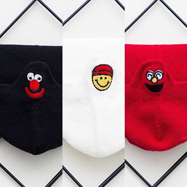 japanese korean spring and summer new trendy couple cotton couple socks heel embroidered socks cartoon funny smiley men's and women, Black
japanese korean spring and summer new trendy couple cotton couple socks heel embroidered socks cartoon funny smiley men's and women, Black