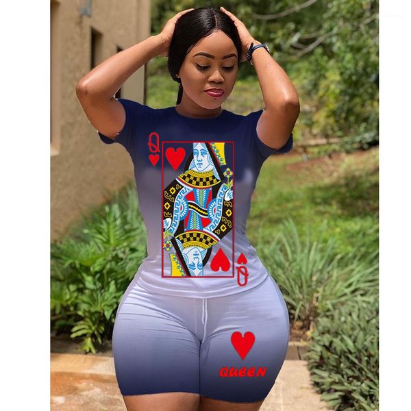 biker shorts sets sport woman two piece outfit womens designer tracksuits gradient color print short sleeve tshirt, Gray
biker shorts sets sport woman two piece outfit womens designer tracksuits gradient color print short sleeve tshirt, Gray