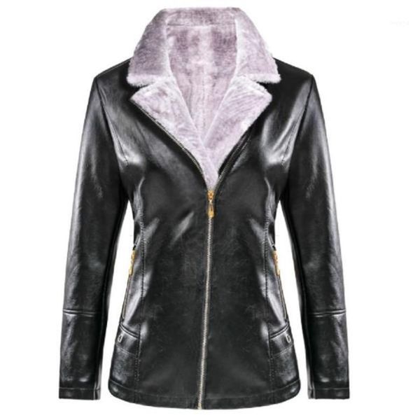 jacket plus size lapel neck thick long sleeve ladies coats casual motor leather women outerwear winter womens pu, Black
jacket plus size lapel neck thick long sleeve ladies coats casual motor leather women outerwear winter womens pu, Black