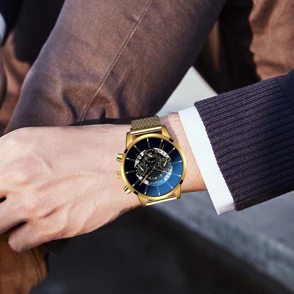 men luxury watches 2020 quartz wrist watch man sport analog casual stainless steel wrist watch bracelet simple brand, Slivery;brown
men luxury watches 2020 quartz wrist watch man sport analog casual stainless steel wrist watch bracelet simple brand, Slivery;brown