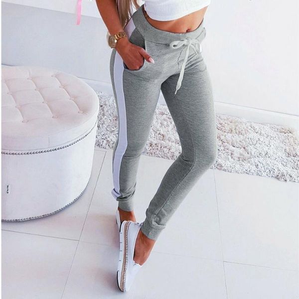 womens sport fitness yoga pants leggings running gym high waist jogging pants trousers, White;red
womens sport fitness yoga pants leggings running gym high waist jogging pants trousers, White;red