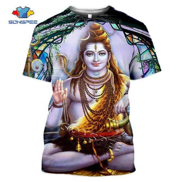 3d lord shiva print men clothing 3d print shirts oversized kawaii graphic men clothing