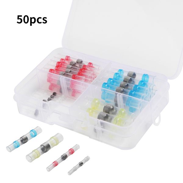 50pcs/set heat shrink marine home waterproof cable solder seal wire connector
50pcs/set heat shrink marine home waterproof cable solder seal wire connector