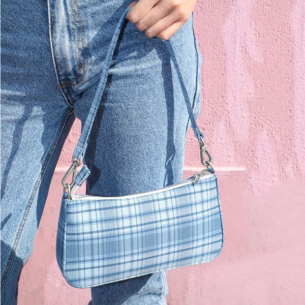 retro plaid baguette bag for women new canvas shoulder bag leisure armpit girl handbag designer crossbody shopping purse
retro plaid baguette bag for women new canvas shoulder bag leisure armpit girl handbag designer crossbody shopping purse