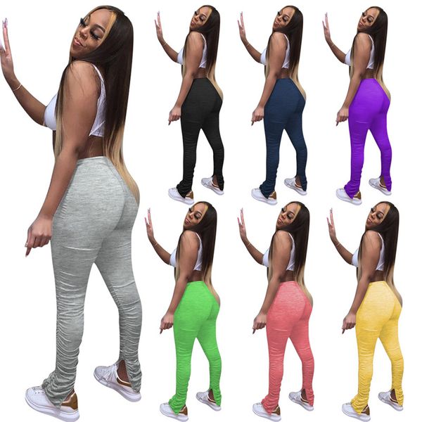 women's pants & capris women solid trousers bodycon stracked legging flare, Black;white
women's pants & capris women solid trousers bodycon stracked legging flare, Black;white