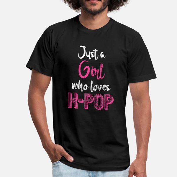 k pop t shirt men printing cotton round collar slim crazy authentic spring autumn slim shirt