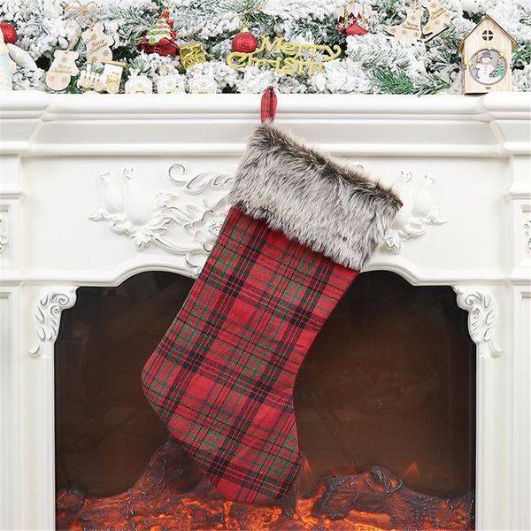 new christmas stockings burlap with large plaid snowflake and plush faux fur cuff stockings for family holiday xmas party decorations
new christmas stockings burlap with large plaid snowflake and plush faux fur cuff stockings for family holiday xmas party decorations