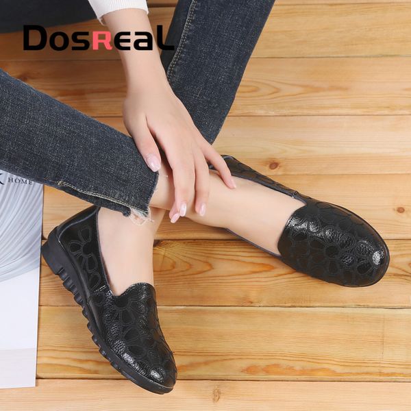 dosreal women flower loafers shoes ladies cow leather slip on flats shoes design fashion comfortable for females, Black
dosreal women flower loafers shoes ladies cow leather slip on flats shoes design fashion comfortable for females, Black