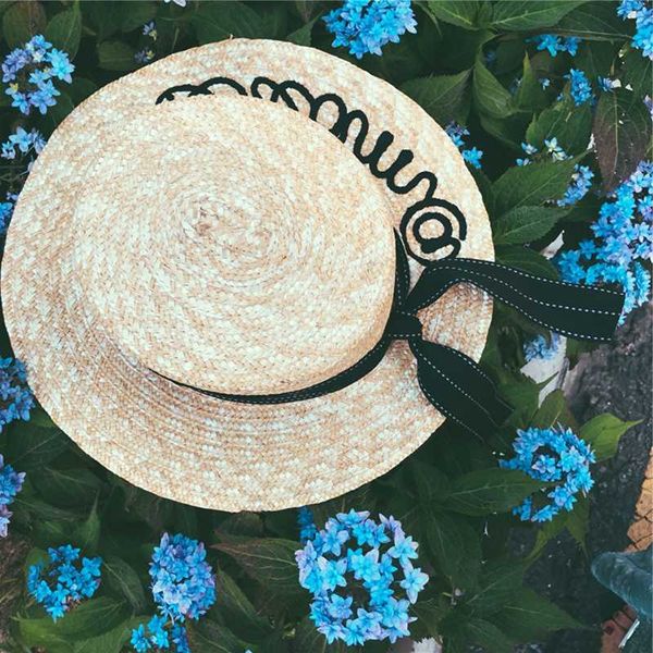 new straw hat sun hat summer hats for women straw letter bow beach shade dome seaside travel sun 2020, Blue;gray
new straw hat sun hat summer hats for women straw letter bow beach shade dome seaside travel sun 2020, Blue;gray