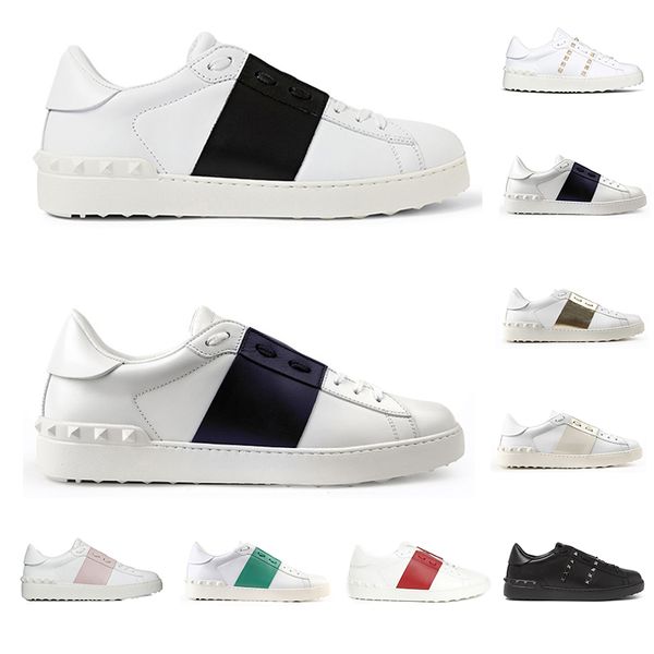 fashion casual shoes for men women genuine leather black pinks dark blue classic rivet woman platform sneakers size 36-46
fashion casual shoes for men women genuine leather black pinks dark blue classic rivet woman platform sneakers size 36-46