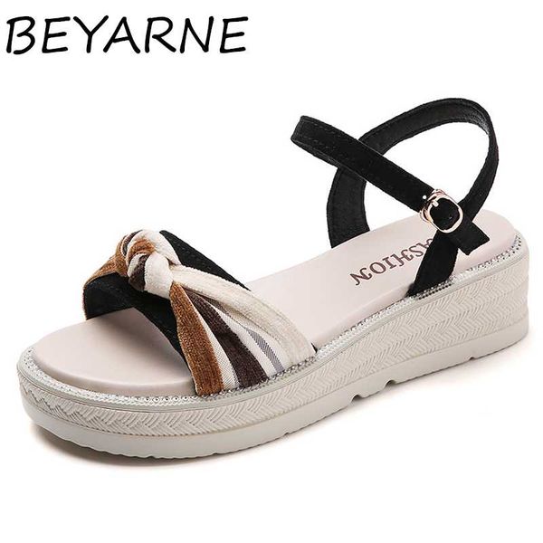 beyarnewomen flat sandals female platform sandals summer lady soft casual hook & loop suede leather bow sandalias mujer, Black
beyarnewomen flat sandals female platform sandals summer lady soft casual hook & loop suede leather bow sandalias mujer, Black