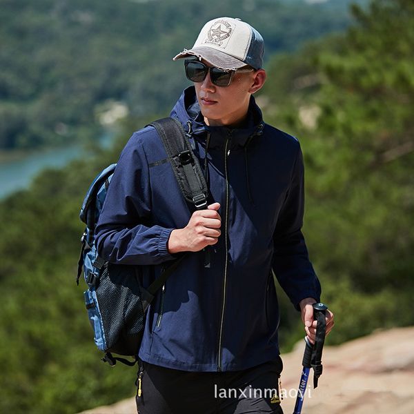 outdoor jackets&hoodies autumn men women thin hooded windbreaker jacket windproof waterproof coat couple camping hiking climbing outerwear, Blue;black
outdoor jackets&hoodies autumn men women thin hooded windbreaker jacket windproof waterproof coat couple camping hiking climbing outerwear, Blue;black