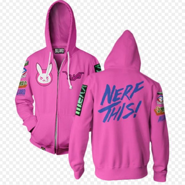 suqll new watch door game sweater pioneer series d.va pink 3d watch cosplay animation 3d sweater, Black
suqll new watch door game sweater pioneer series d.va pink 3d watch cosplay animation 3d sweater, Black