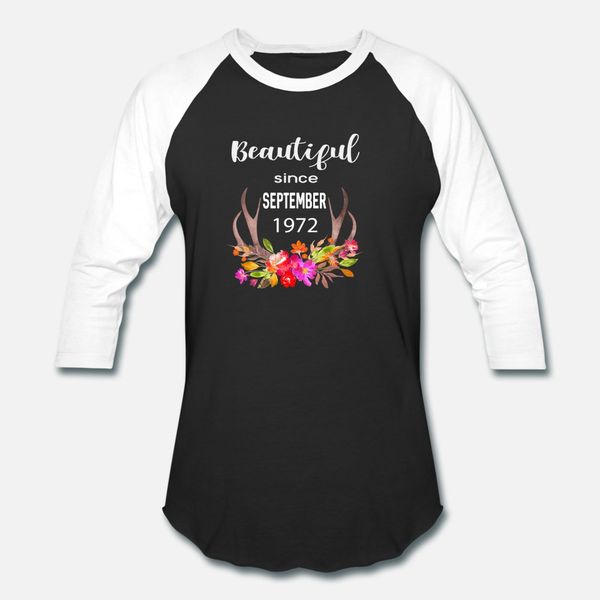 beautiful since september 1972 t shirt men create cotton crew neck fit famous authentic spring autumn vintage shirt
beautiful since september 1972 t shirt men create cotton crew neck fit famous authentic spring autumn vintage shirt