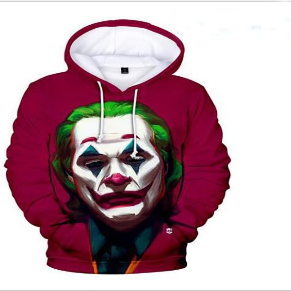 new men designers clothes 2020 hoodie men s clothing 3d clown printing hoodies mens tracksuit 222, Black
new men designers clothes 2020 hoodie men s clothing 3d clown printing hoodies mens tracksuit 222, Black