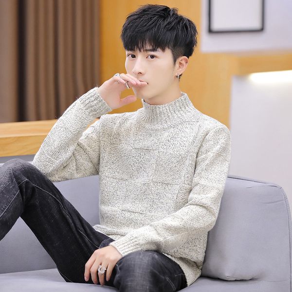 men's sweaters mens beige brown wine red light grey dark gray youth round neck sleeve long-sleeved winter casual men sweater, White;black
men's sweaters mens beige brown wine red light grey dark gray youth round neck sleeve long-sleeved winter casual men sweater, White;black