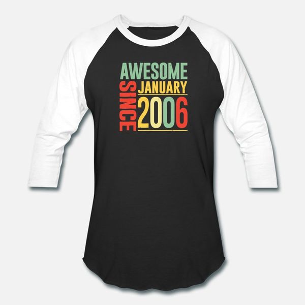 awesome since january 2006 13th birthday dec t shirt men custom short sleeve round collar normal crazy comical summer pictures shirt
awesome since january 2006 13th birthday dec t shirt men custom short sleeve round collar normal crazy comical summer pictures shirt