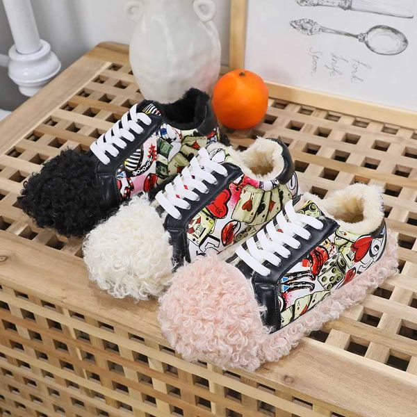 2020 new winter loafers women's flat shoes keep warm graffiti fuzzy shoes female lazy women's fleece zapatos mujer, Black
2020 new winter loafers women's flat shoes keep warm graffiti fuzzy shoes female lazy women's fleece zapatos mujer, Black