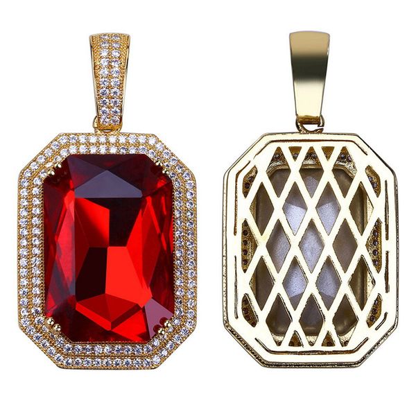 hip hop iced out ruby necklace pendant full zircon mens bling jewelry gift with rope chain, Silver
hip hop iced out ruby necklace pendant full zircon mens bling jewelry gift with rope chain, Silver