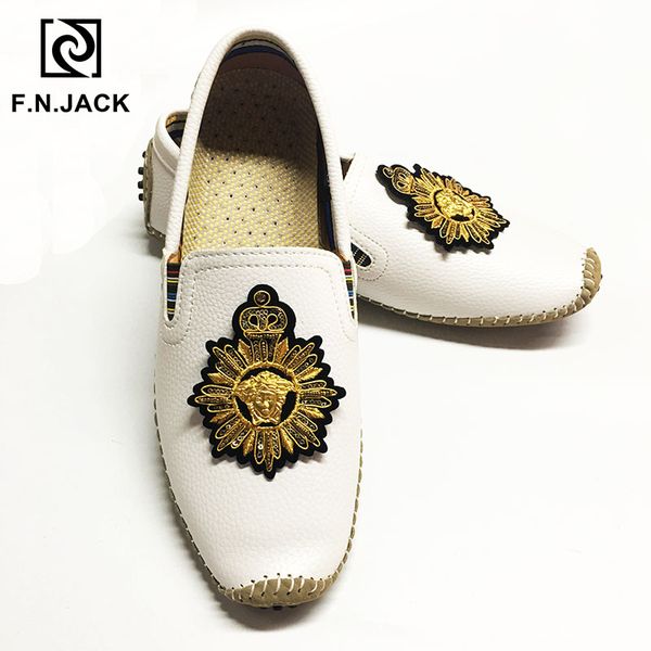 f.n.jack moccasins men designer shoes men mens shoes casual natural leather loafers zapatos de hombre loafers, Black
f.n.jack moccasins men designer shoes men mens shoes casual natural leather loafers zapatos de hombre loafers, Black
