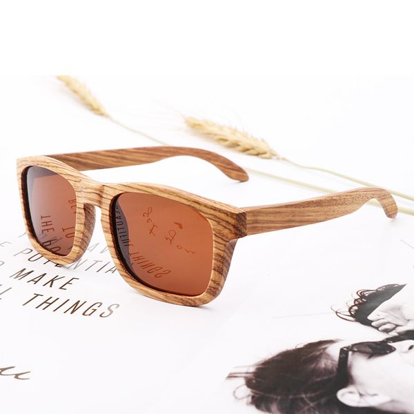fashion zebra wood polarized sunglasses for men and women uv400 vintage retro shades with case, White;black
fashion zebra wood polarized sunglasses for men and women uv400 vintage retro shades with case, White;black