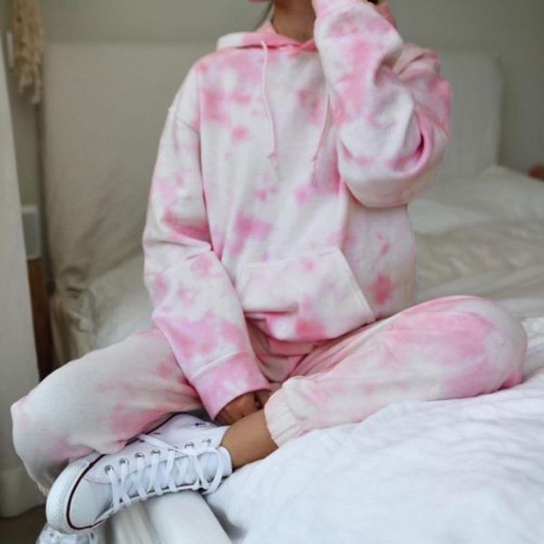 fashion women's two-piece exercise sets casual tracksuit hooded tie-dye printed long sleeve hoodies pants workout sportwear#g4, White;black
fashion women's two-piece exercise sets casual tracksuit hooded tie-dye printed long sleeve hoodies pants workout sportwear#g4, White;black