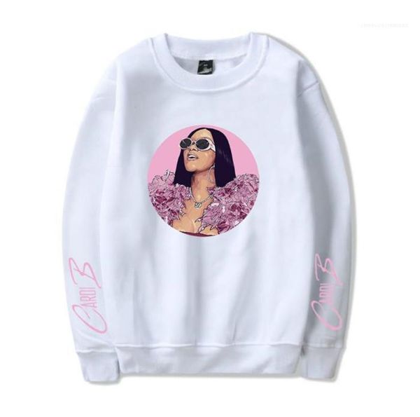 o шея женщины толстовка мода cardi b печать кофта дама красочный длинный рукав, Black
o шея женщины толстовка мода cardi b печать кофта дама красочный длинный рукав, Black