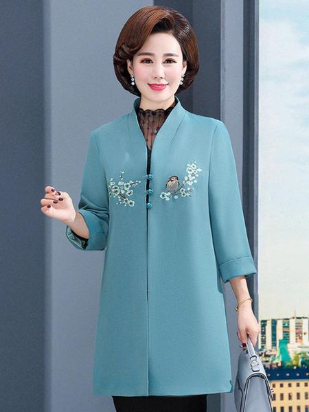 women's trench coats spring temperament windbreaker middle-aged women mid-length fashion 2021 coat v-neck 3/4 sleeve long jacket outerw, Tan;black
women's trench coats spring temperament windbreaker middle-aged women mid-length fashion 2021 coat v-neck 3/4 sleeve long jacket outerw, Tan;black