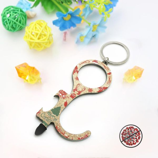 christmas style no touch door opener/ hook shape portable elevator button closer tool multipurpose keychain /christmas gift, Silver
christmas style no touch door opener/ hook shape portable elevator button closer tool multipurpose keychain /christmas gift, Silver
