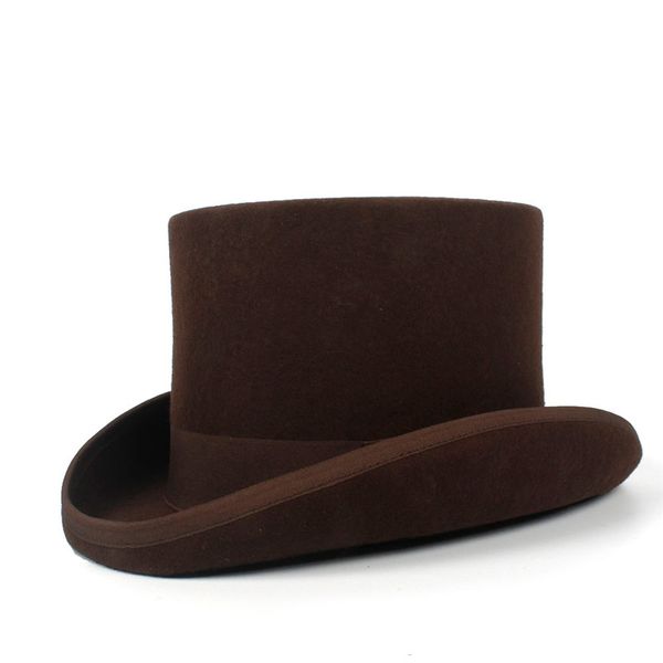 15cm hat for women men fedora hat magician steampunk cosplay punk party caps 5color 4size, Blue;gray
15cm hat for women men fedora hat magician steampunk cosplay punk party caps 5color 4size, Blue;gray