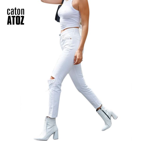 catonatoz 2125 women`s white ripped stretchy denim capris fashion distressed cropped jeans for women, Blue
catonatoz 2125 women`s white ripped stretchy denim capris fashion distressed cropped jeans for women, Blue