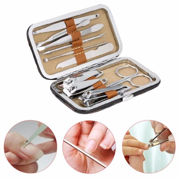 10pcs/set stainless steel universal home office manicure set nail clippers cleaner grooming kit nail care art tool
10pcs/set stainless steel universal home office manicure set nail clippers cleaner grooming kit nail care art tool