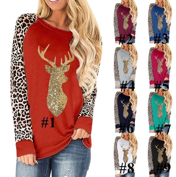 плюс размер женщины свитера рождество deer sequined leopard лоскутного цвет шея длинного рукав футболка 2020 осень зима e92401, White
плюс размер женщины свитера рождество deer sequined leopard лоскутного цвет шея длинного рукав футболка 2020 осень зима e92401, White