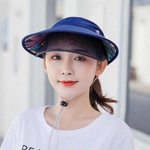 men cap protection outdoor double layer sun summer women ant- uv riding hat for male female 1vmp, Blue;gray
men cap protection outdoor double layer sun summer women ant- uv riding hat for male female 1vmp, Blue;gray