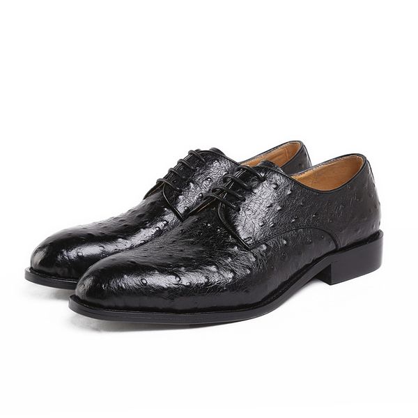 leather shoes wear work shoes oxfords chaussure business oxfords homme lace-up cowhide round toe formal men's genuine leather, Black
leather shoes wear work shoes oxfords chaussure business oxfords homme lace-up cowhide round toe formal men's genuine leather, Black
