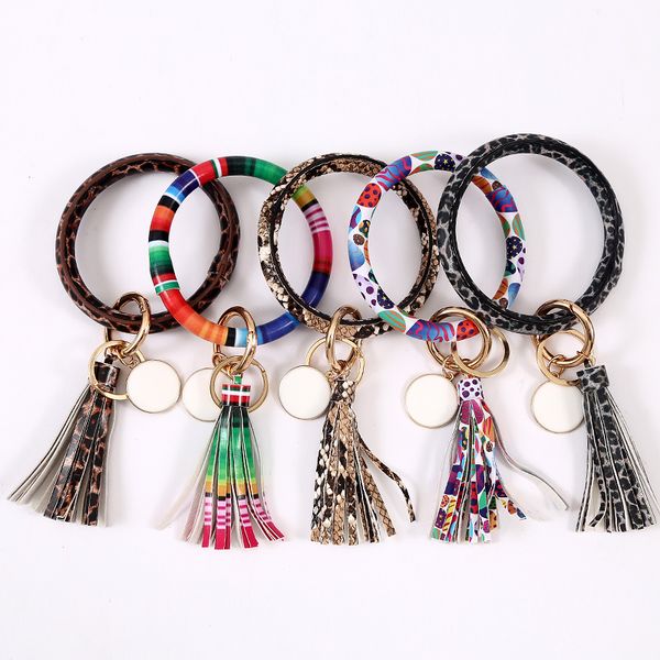 dhl 2020 designer keychain wholesale monogrammed enamel disc pu leather bracelet keychain tassel bangle keychain large o wristlet keyring ke, Black
dhl 2020 designer keychain wholesale monogrammed enamel disc pu leather bracelet keychain tassel bangle keychain large o wristlet keyring ke, Black