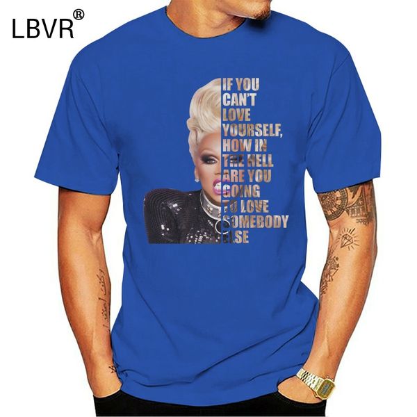 rupaul love yourself- black loose fit lgbtq drag race fan cotton t-shirt unisex
