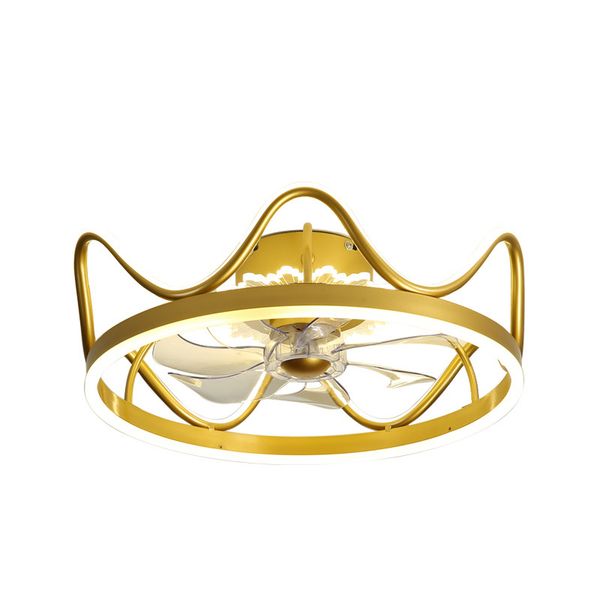children's room fan lamp crown bedroom lamp ceiling simple hidden remote control dimming three-color ceiling
children's room fan lamp crown bedroom lamp ceiling simple hidden remote control dimming three-color ceiling