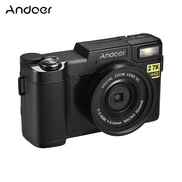 andoer full hd 24mp digital camera cam camcorder 2.7k resolution 3.0 inch rotatable tft screen anti-shaking 4x digital zoom wifi 
andoer full hd 24mp digital camera cam camcorder 2.7k resolution 3.0 inch rotatable tft screen anti-shaking 4x digital zoom wifi