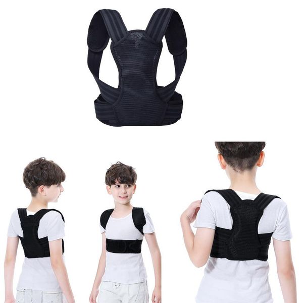 posture corrector for kids, back posture brace with adjustable shoulder pads for teenagers to provide spinal support, improve po, Black;blue
posture corrector for kids, back posture brace with adjustable shoulder pads for teenagers to provide spinal support, improve po, Black;blue