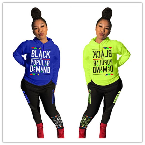 women two pieces outfits black by popular demand letters print cotton hoodies + leggings pants tracksuits casual sports suit sale e92706, White
women two pieces outfits black by popular demand letters print cotton hoodies + leggings pants tracksuits casual sports suit sale e92706, White