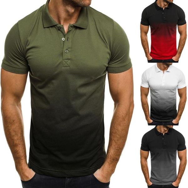 men's polos 2021 summer mens gradient golf tennis shirt turn-down collar shirts plus size 5xl cotton short sleeve tee top, White;black
men's polos 2021 summer mens gradient golf tennis shirt turn-down collar shirts plus size 5xl cotton short sleeve tee top, White;black