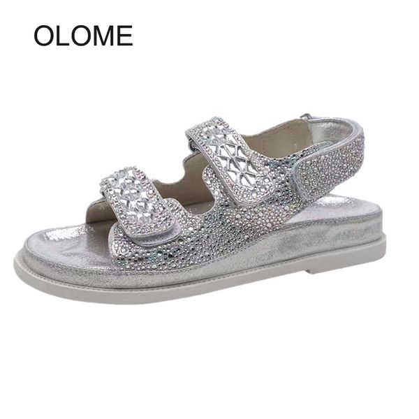 summer new shoes women fashion sandals female leisure chaussures with crystals ladies casual footware with rhinestones hook&loop, Black
summer new shoes women fashion sandals female leisure chaussures with crystals ladies casual footware with rhinestones hook&loop, Black