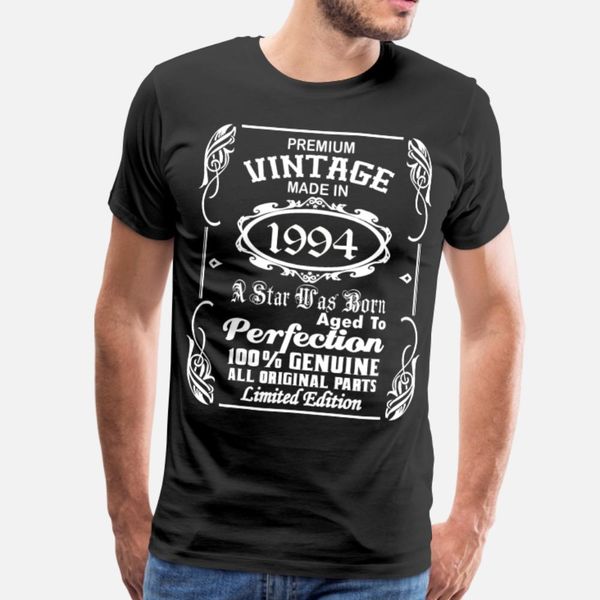 vintage made in 1994 t shirt men design 100% cotton o neck normal sunlight basic summer style family shirt
vintage made in 1994 t shirt men design 100% cotton o neck normal sunlight basic summer style family shirt