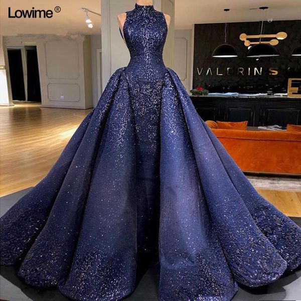navy blue sequned mermaid evening dresses with detachable train luxury plus size prom gown sparkly jewel neck formal party gown
navy blue sequned mermaid evening dresses with detachable train luxury plus size prom gown sparkly jewel neck formal party gown