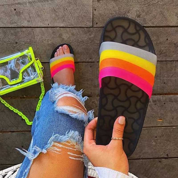 solid pvc fashion flip fops beach slides shoes for women flat open toe jelly slippers, Black
solid pvc fashion flip fops beach slides shoes for women flat open toe jelly slippers, Black