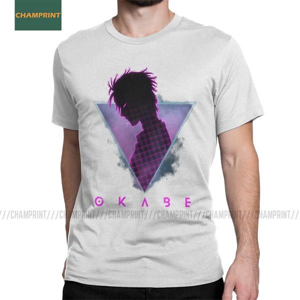 men's steins gate 0 okabe anime t shirt kurisu mayuri manga shiina rintaro game cotton short sleeve tee shirt gift t-shirt
men's steins gate 0 okabe anime t shirt kurisu mayuri manga shiina rintaro game cotton short sleeve tee shirt gift t-shirt