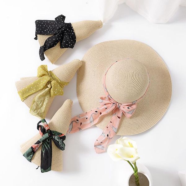 2020 woman chiffon streamer handmake straw hat uv protection floppy foldable wide birm chapeaus outdoor hats, Blue;gray
2020 woman chiffon streamer handmake straw hat uv protection floppy foldable wide birm chapeaus outdoor hats, Blue;gray