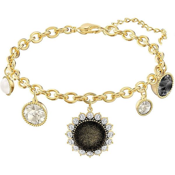 link, chain classic friendship bracelets charm for women boho jewelry gold color, Black
link, chain classic friendship bracelets charm for women boho jewelry gold color, Black